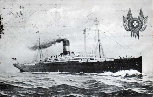 SS United States of the Skandinavien-Amerika Linie