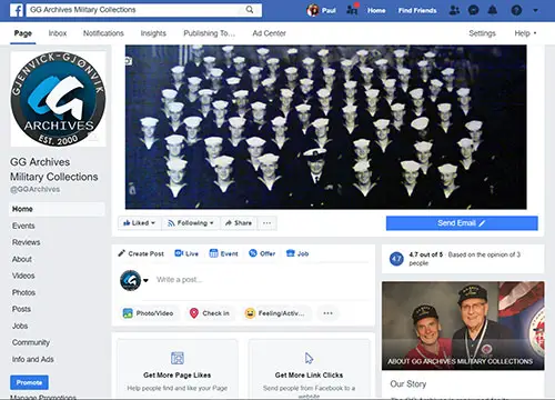 GG Archives Military Facebook Page