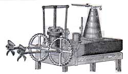 Machinery of First Propeller Built by Stevens 