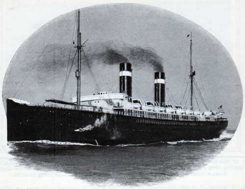 The SS St. Paul of the American Line