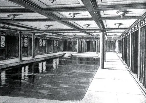 Fig02: A Drawing Of The Swimming Pool Of The Aquitania