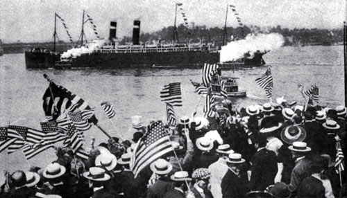 Photo24: Well Wishers Wave Bon Voyage At The Start Of Another Journey