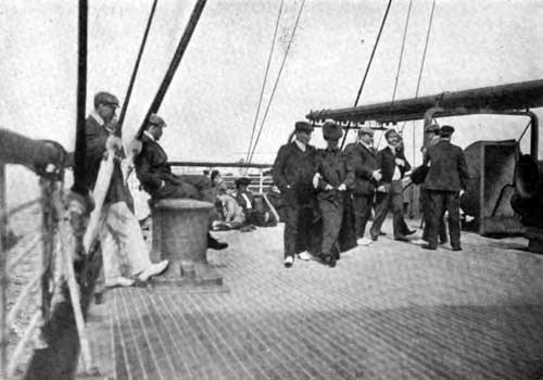 Photo 05: Promenading On Deck - The Favorite Pastime