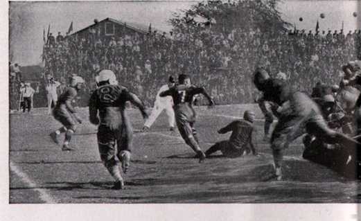 Thrilling Moment in an Army Football Game