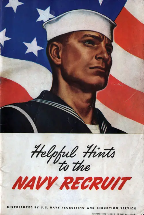 Helpful Hints to the Navy Recruit - 1945 Edition