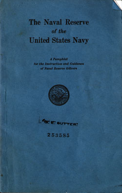 The Naval Reserve of the United States Navy