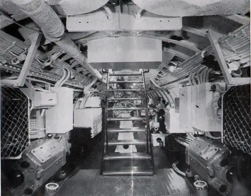 MOTOR ROOM---SUBMARINE S-49