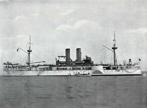 USS MAINE—Armored Battle Ship of Second Class