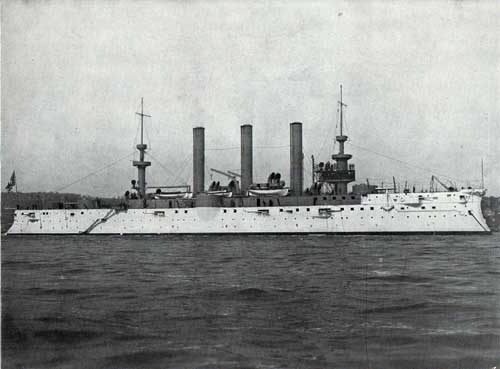 USS BROOKLYN—Armored Cruiser.