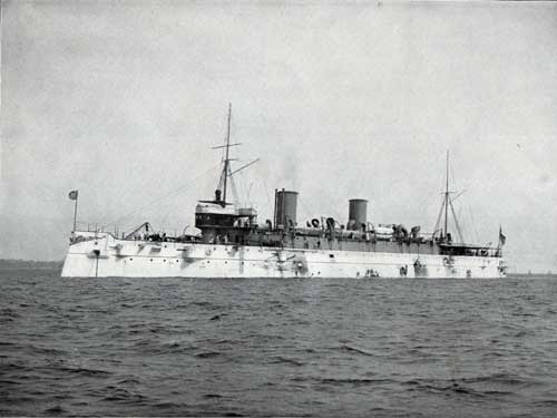 USS MINNEAPOLIS--Unarmored Protected Cruiser