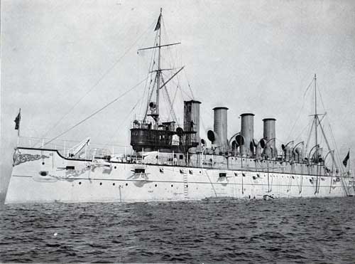 COLUMBIA—Unarmored Protected Cruiser