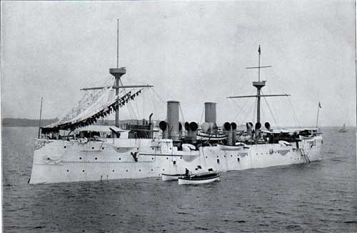 USS TEXAS—Armored Battle Ship of the Second Class