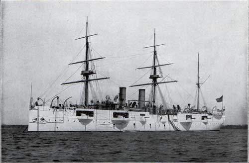 USS NEWARK—Unarmored Protected Cruiser