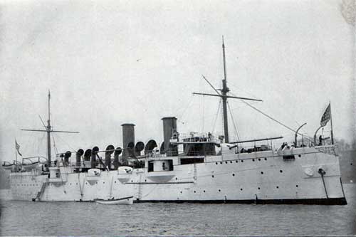 USS PHILADELPHIA—Unarmored Protected Cruiser