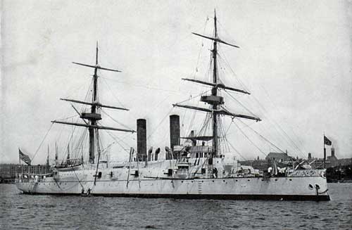 USS BOSTON—Unarmored Protected Cruiser