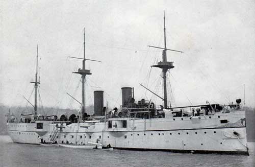 USS SAN FRANCISCO—Unarmored Protected Cruiser