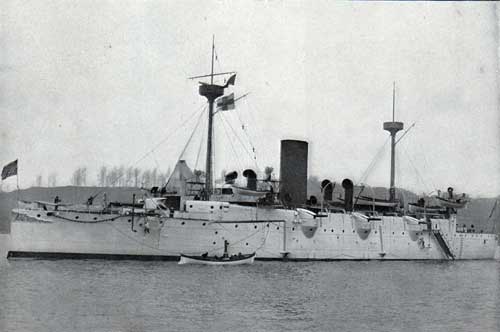 USS Charleston : Unarmored Protected Cruiser