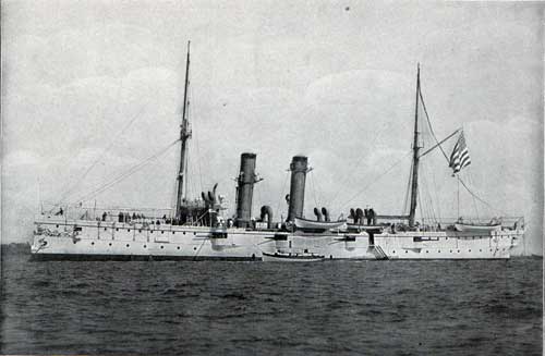 USS Detroit : Unarmored Cruiser