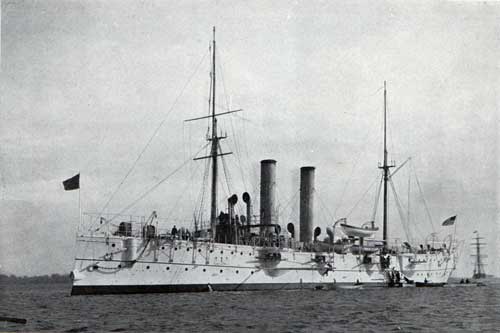 USS Marblehead : Unarmored Cruiser