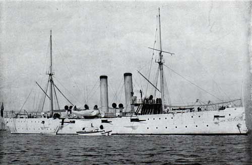 USS Montgomery : Unarmored Cruiser