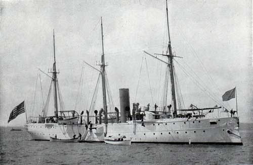 USS Yorktown : Unarmored Gunboat