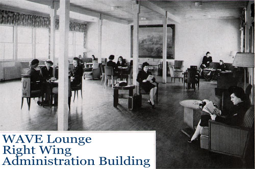 WAVES LOUNGE located in right wing of Administration Building
