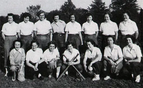 Waves “Get In the Swing” With the Great American Sport of Softball With Typical Springtime Eagerness.