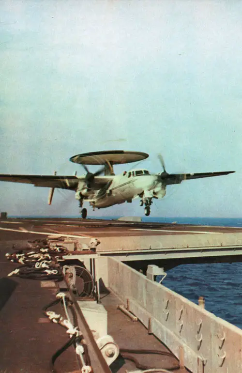 E2 Hawkeye Launching from a Carrier