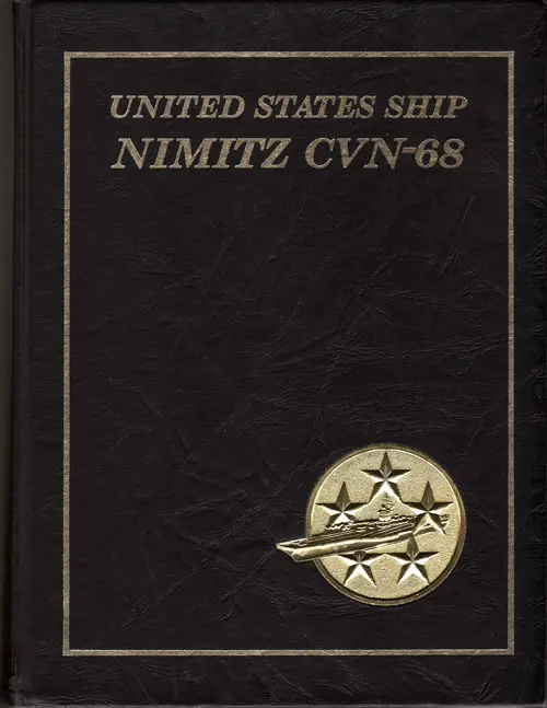 1982-1983 USS Nimitz CVN-68 Cruise Book - Mediterranean Deployment 