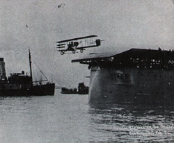 First Take Off From Deck Of A Navy Ship