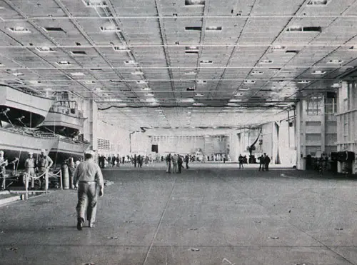 Hangar Deck of the USS Enterprise