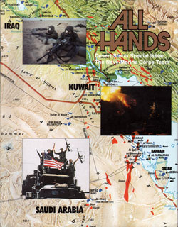 Desert Storm Special Issue of All Hands Magazine from 1991