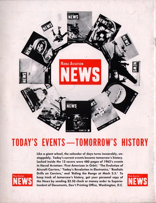 TODAY'S EVENTS-TOMORROW'S HISTORY