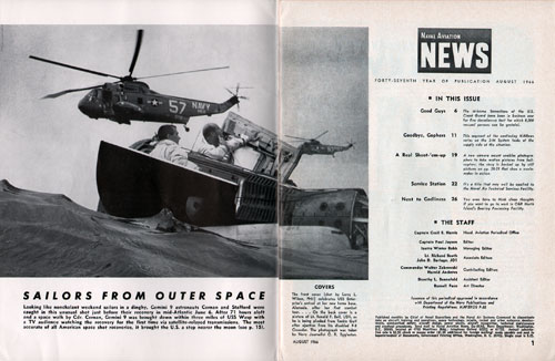 Naval Aviation News - August 1966 - Airborne Samaritans