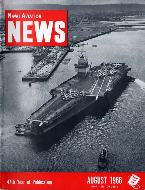 August 1966 Naval Aviation News Magazine