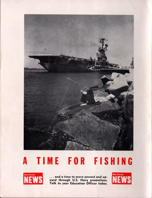 September 1966 Naval Aviation News Magazine - Back Cover
