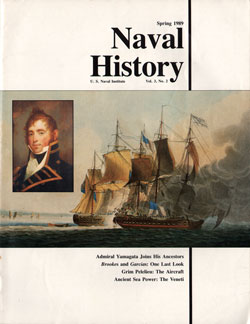 Spring 1989 Issue of Naval History Magazine
