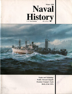 Winter 1990 Issue of Naval History Magazine