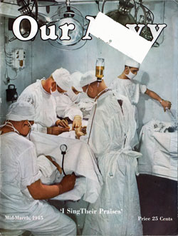 15 March 1945 Issue of Our Navy Magazine