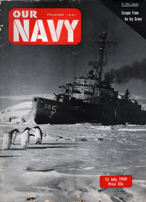 15 July 1959 Our Navy Magazine 