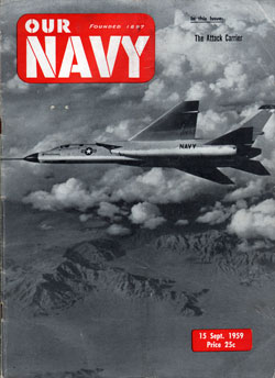 15 September 1959 Issue of Our Navy Magazine