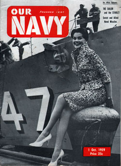 1 October 1959 Issue of Our Navy Magazine