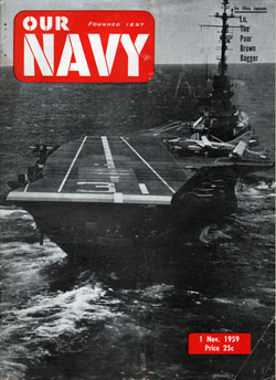 1 November 1959 Issue of Our Navy Magazine