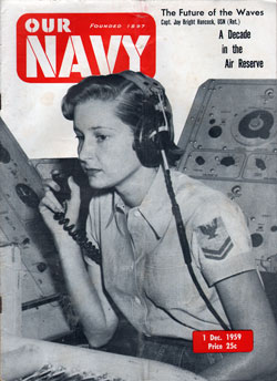 1 December 1959 Issue of Our Navy Magazine