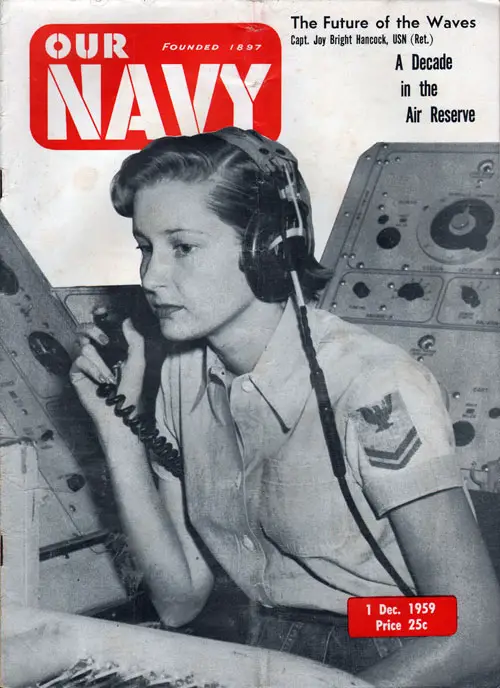 1 December 1959 Our Navy Magazine 