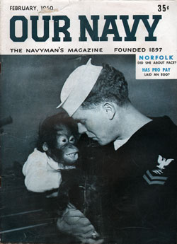 February 1960 Issue of Our Navy Magazine