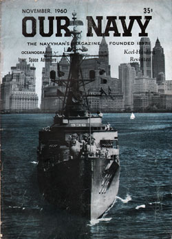November 1960 Issue of Our Navy Magazine