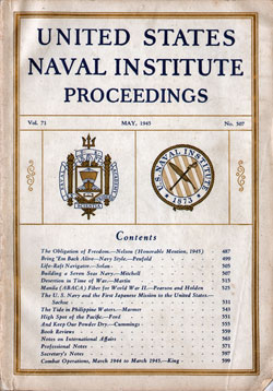 1945-05 Naval Institute Proceedings
