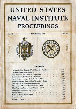 1945-11 Naval Institute Proceedings