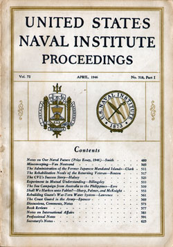 1946-04 Part One Naval Institute Proceedings